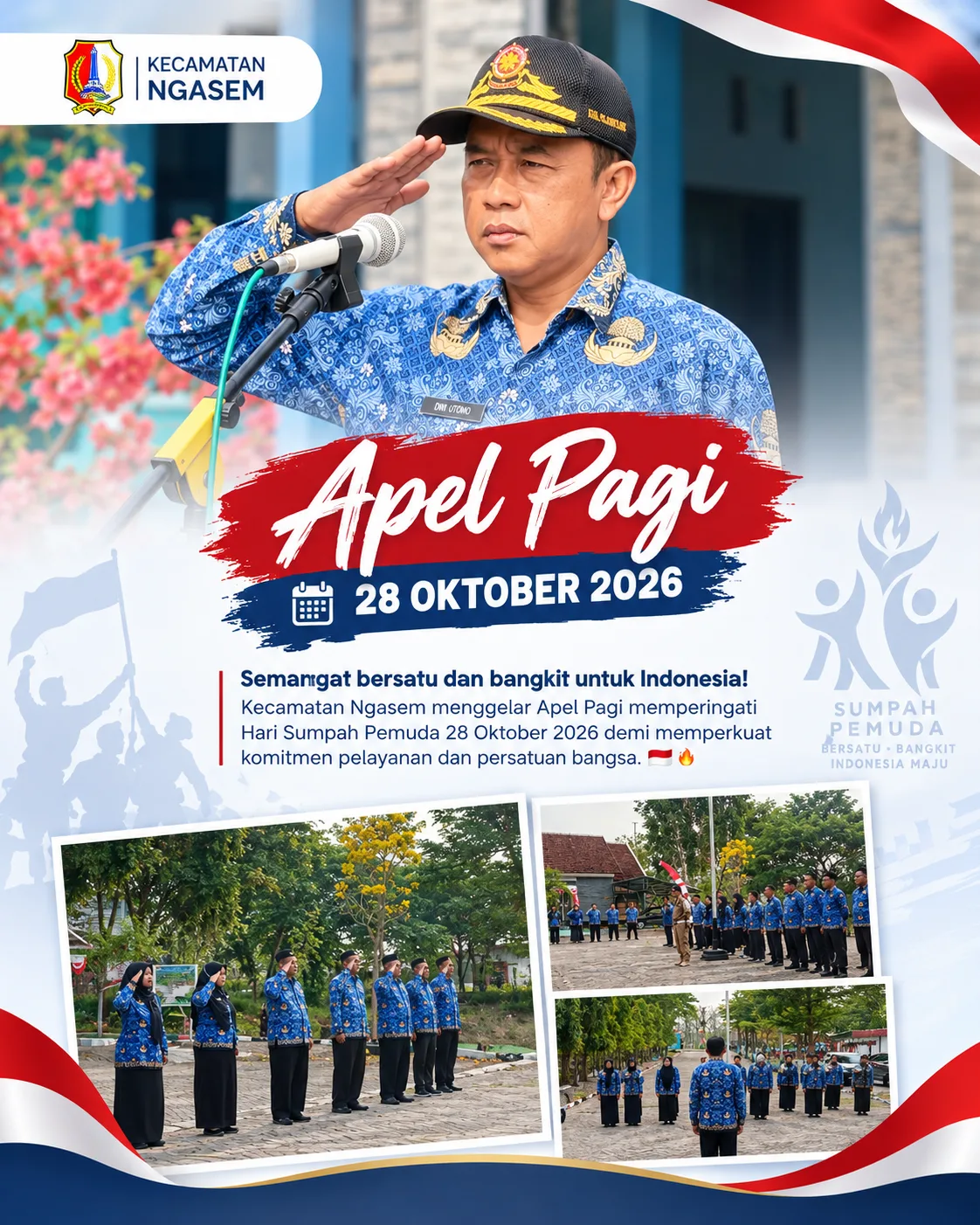 🇮🇩 APEL PAGI PERINGATAN HARI SUMPAH PEMUDA 28 OKTOBER 2026