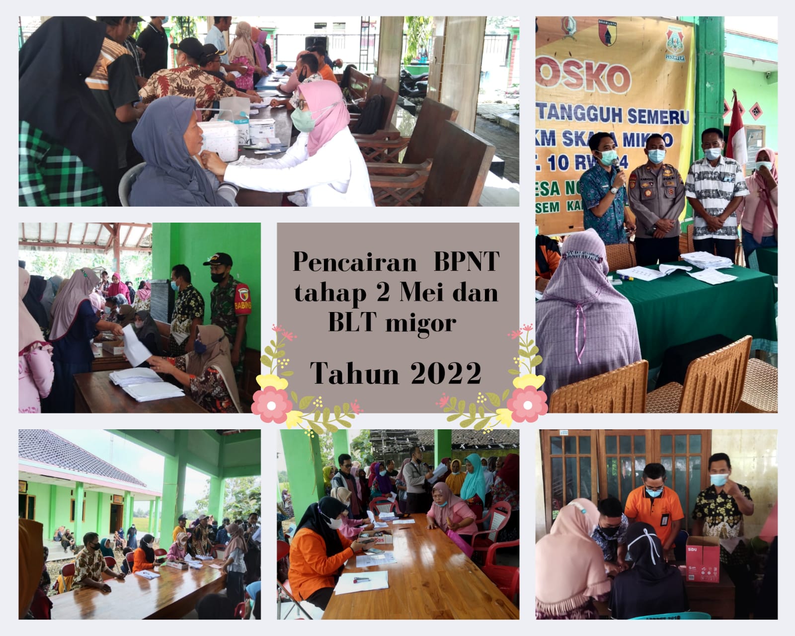 Penyaluran Bantuan Minyak Goreng