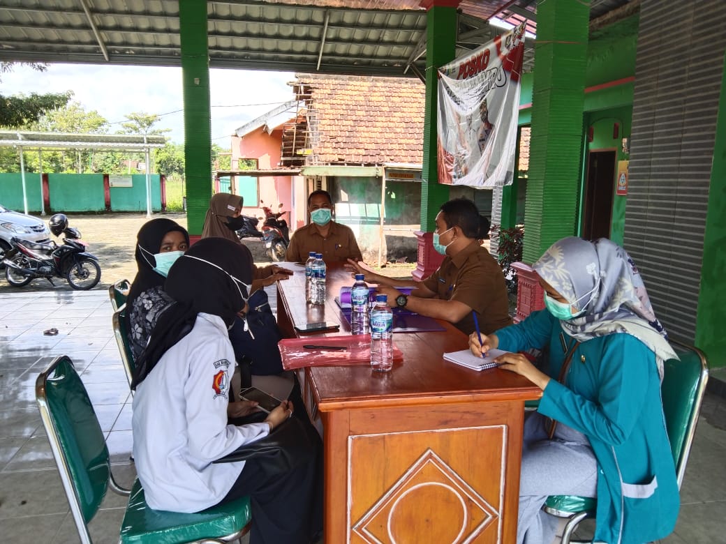 kegiatan monev BKK jamban di desa Jelu