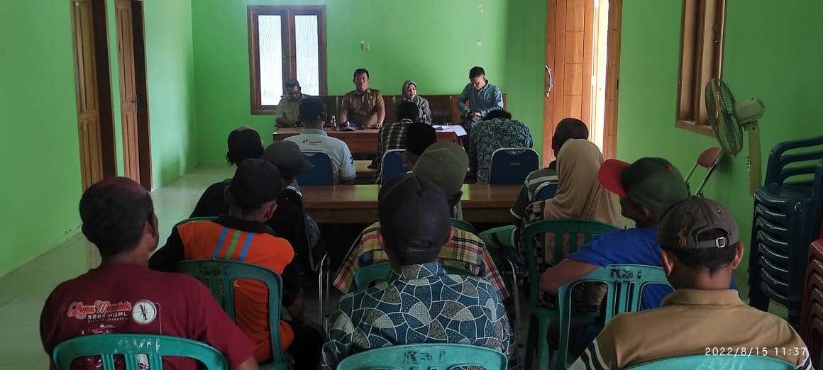 Pencairan insentif Honor RT/RW bagi Desa Bandungrejo