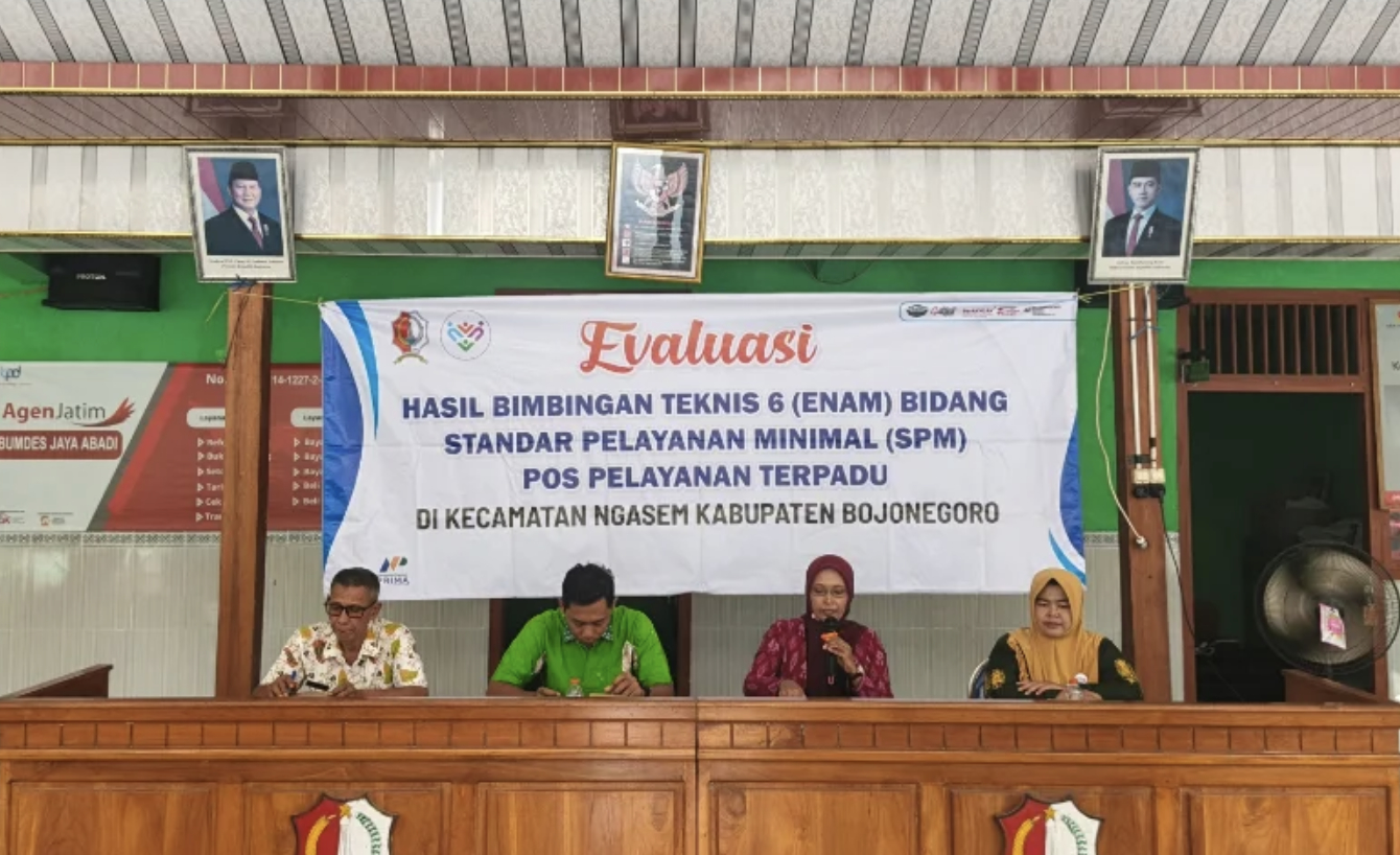 Evaluasi Hasil Bimbingan Teknis 6 (Enam) Bidang Standar Pelayanan Minimal (SPM)