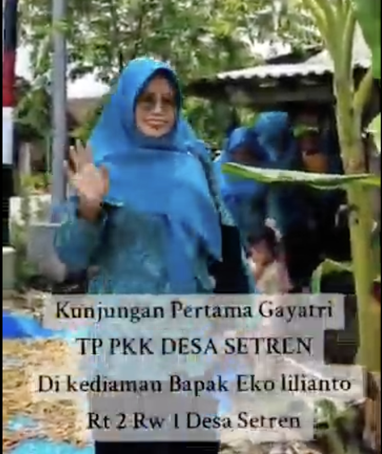 Kunjungan KPM Gayatri oleh TP PKK Desa Setren