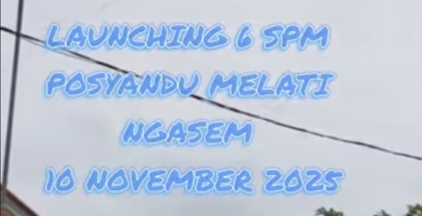 Pelaksanaan Posyandu dengan 6 (enam) Bidang SPM di Desa Ngasem