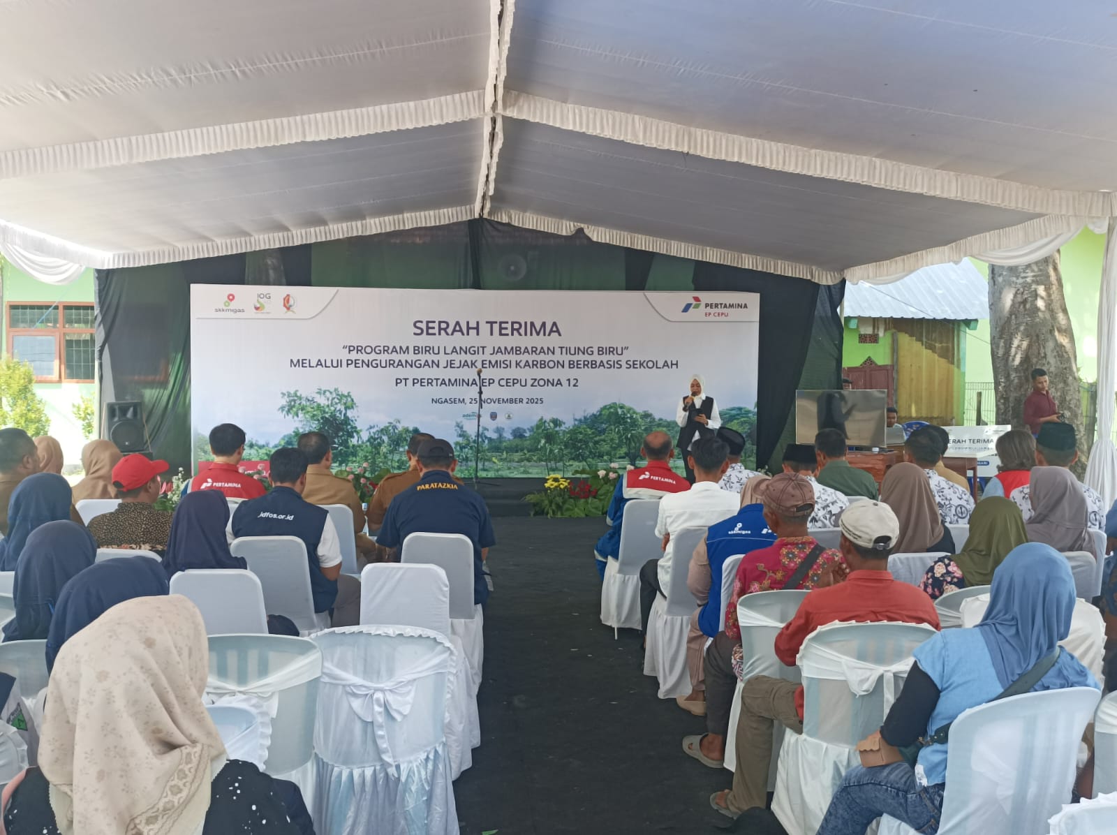 Serah Terima Program Biru Langit Jambaran Tiung Biru