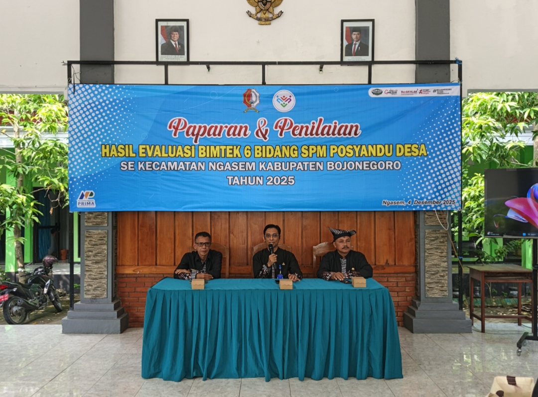 Paparan dan Penilaian Hasil Evaluasi Bimtek 6 SPM POSYANDU Desa