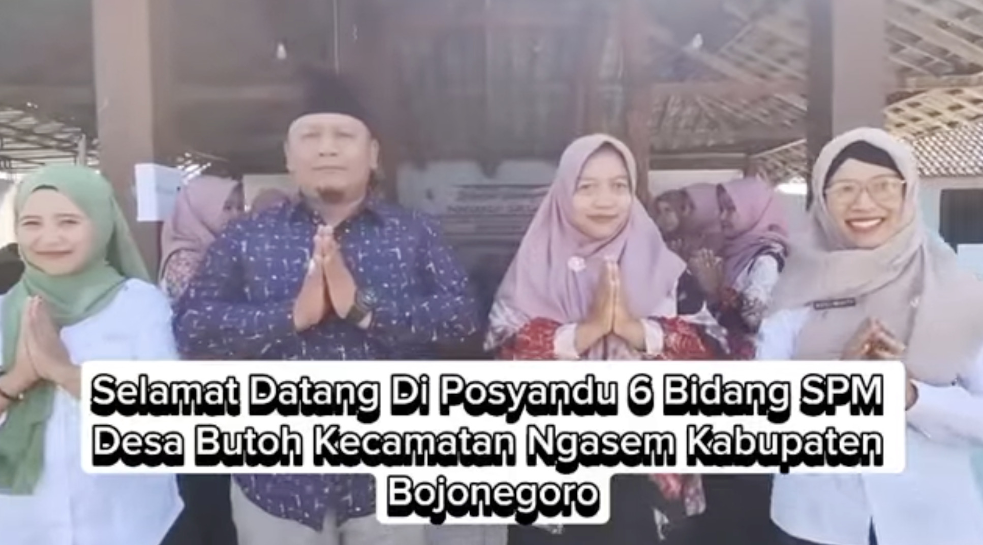 Pelaksanaan Posyandu dengan 6 (enam) Bidang SPM di Desa Butoh