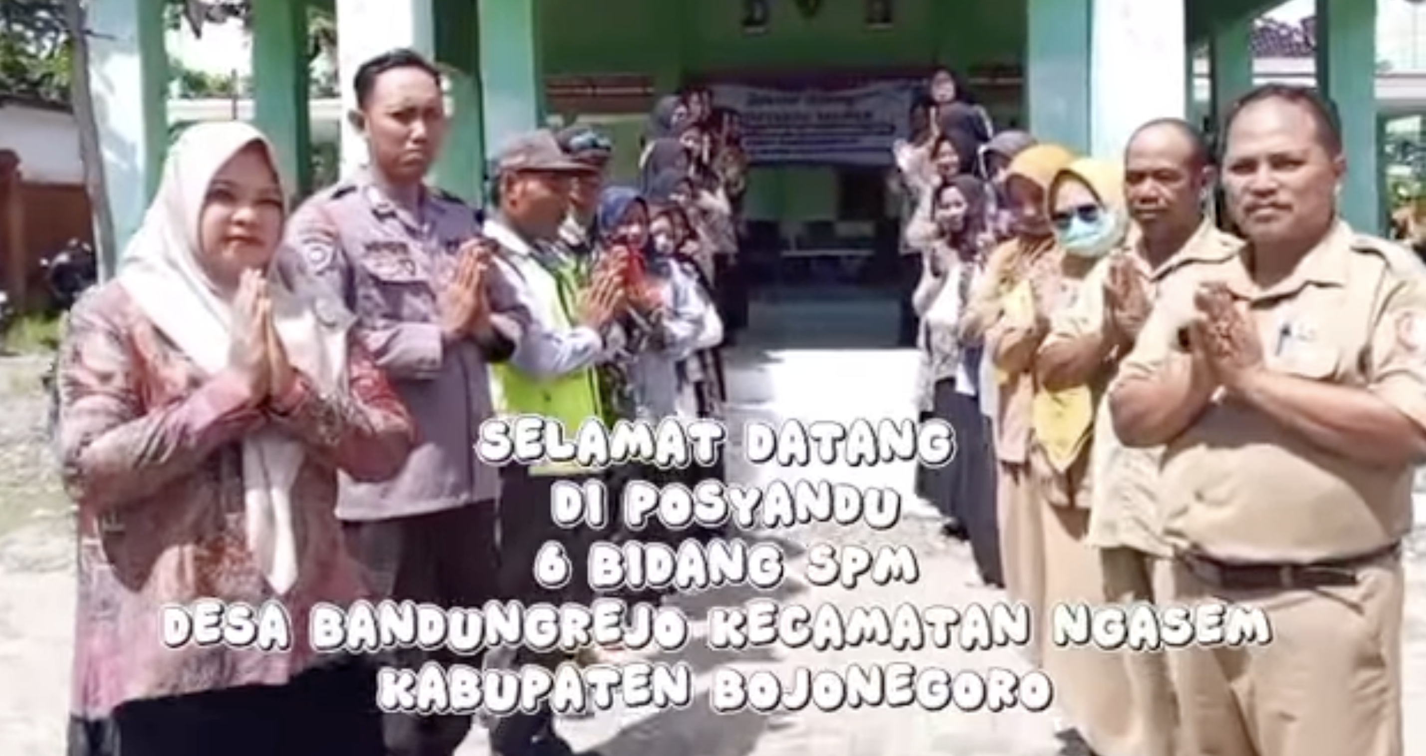 Pelaksanaan POSYANDU dengan 6 (enam) Bidang SPM di Desa Bandungrejo