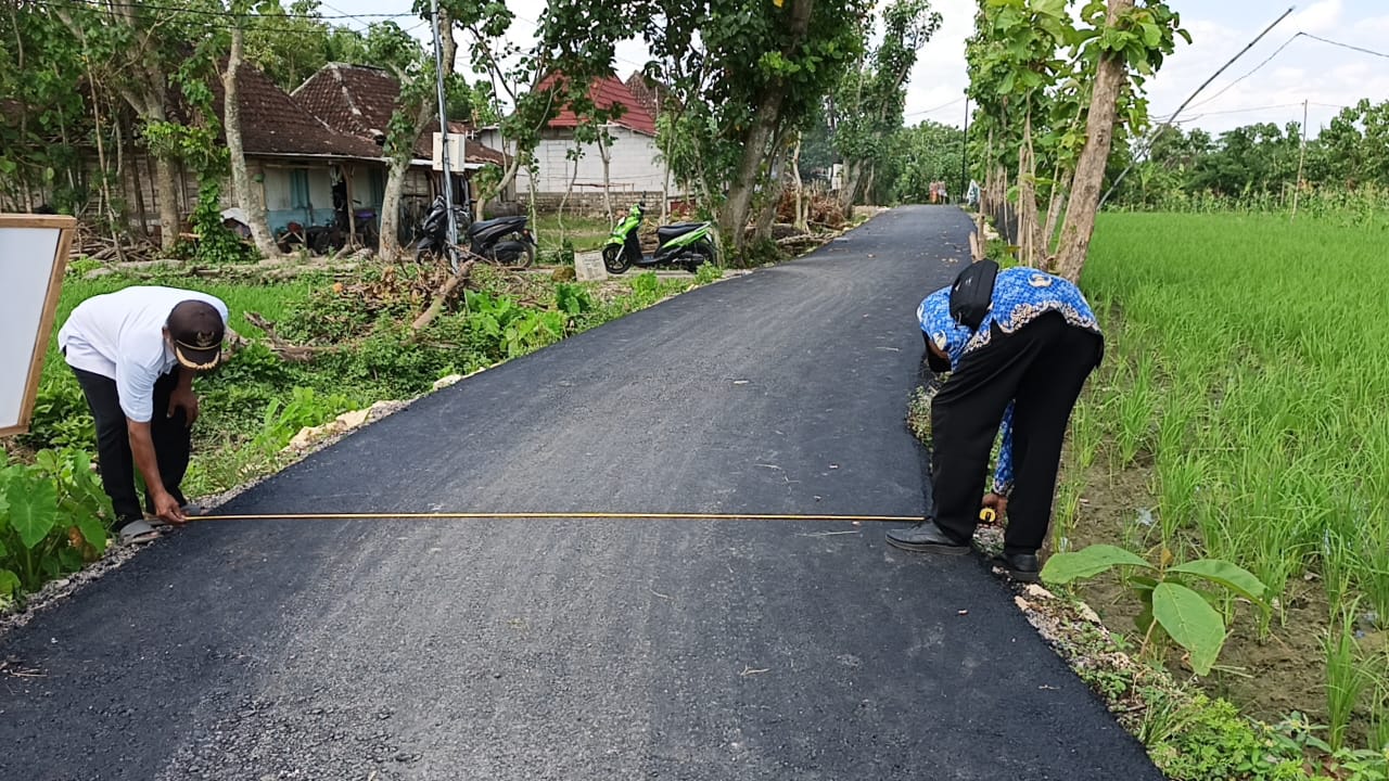 Pembangunan Jalan Desa Jampet Tahun 2025