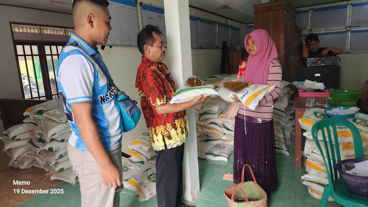 Monitoring penyaluran Bantuan Pangan di wilayah Kecamatan Ngasem
