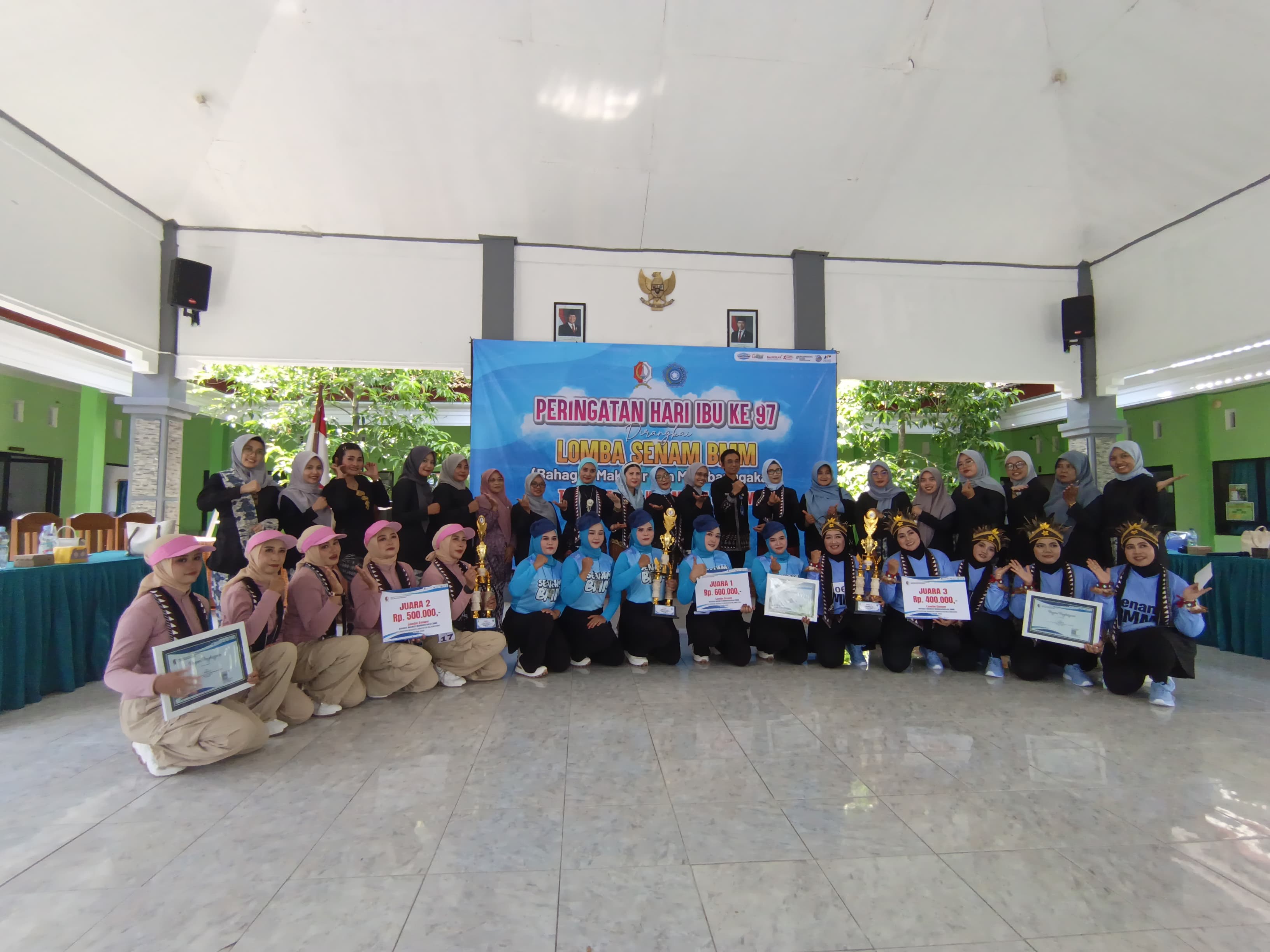 Peringatan Hari Ibu ke-97 Lomba Senam BMM