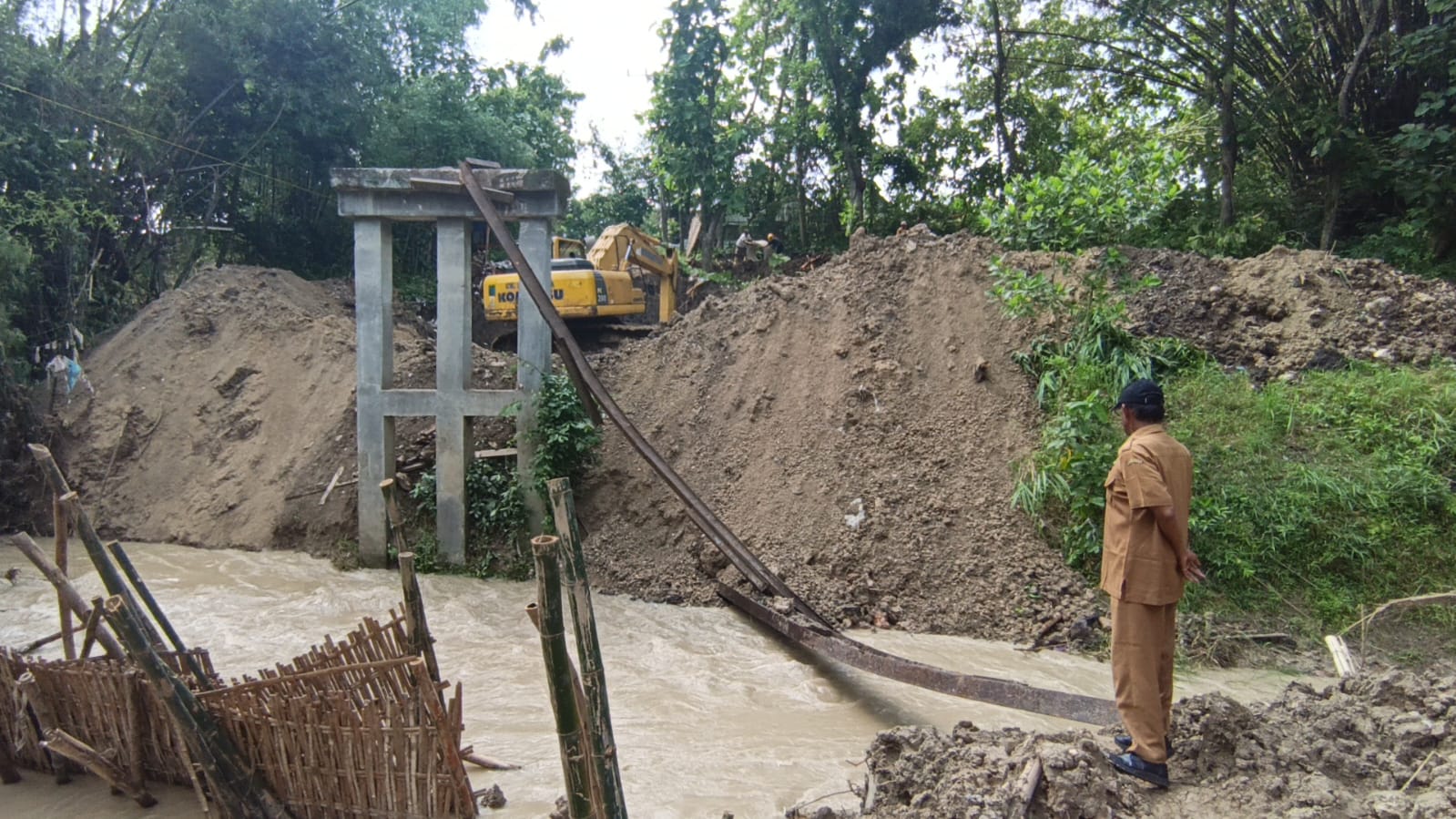 Pembangunan Jembatan Desa Jelu Tahun 2025