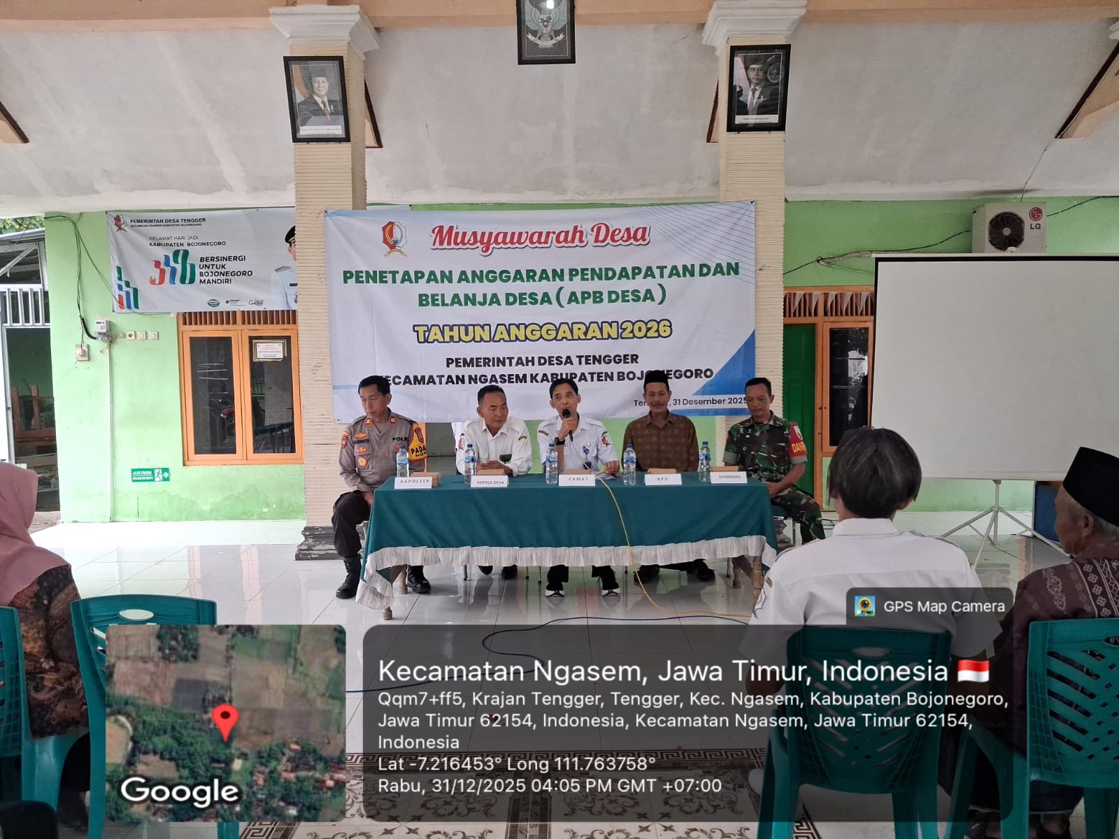 Perkuat Sinergi dan Transparansi, Forkopimca Ngasem Kawal Penetapan APBDes 2026 di 17 Desa