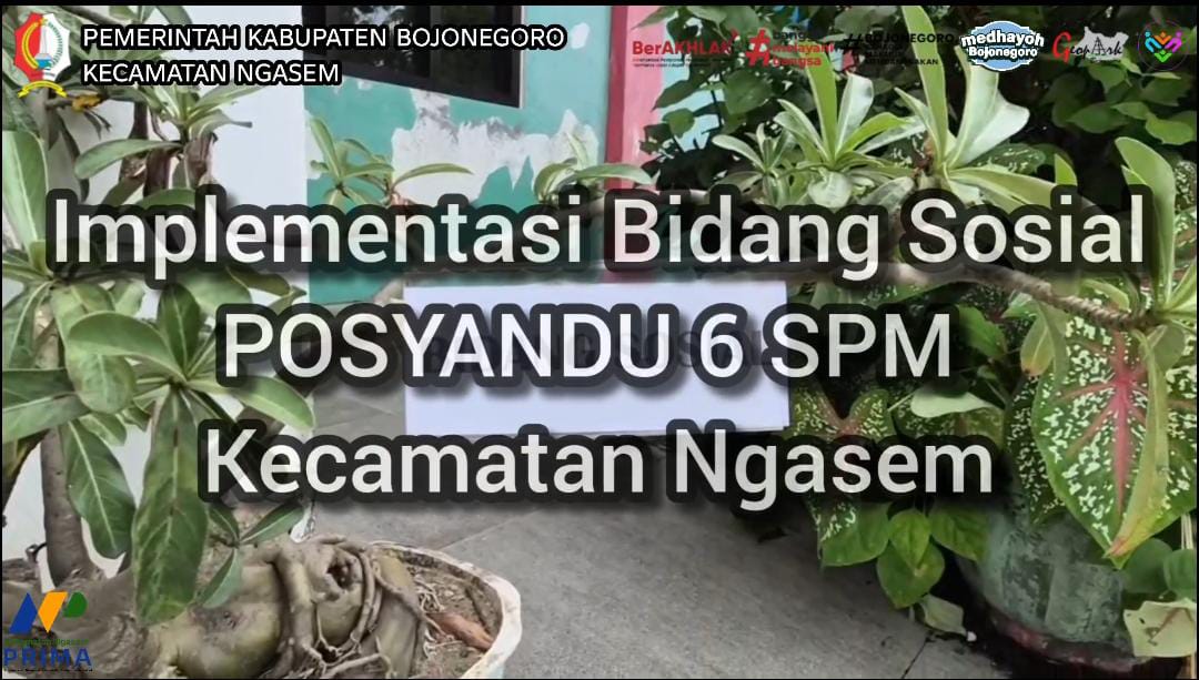 Pelaksanaan Posyandu SPM Bidang Sosial di Kecamatan Ngasem