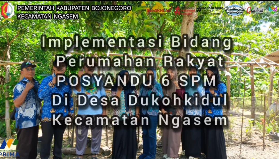 Pelaksanaan Posyandu SPM Bidang Perumahan Rakyat di Kecamatan Ngasem