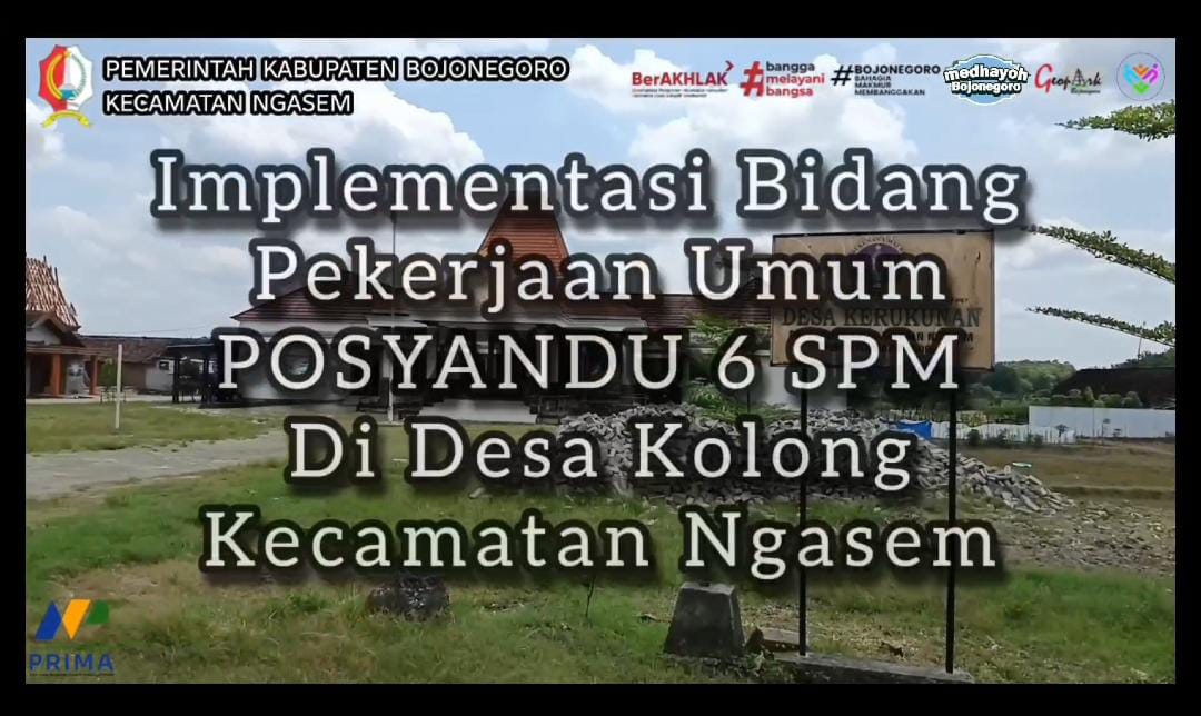 Pelaksanaan Posyandu SPM Bidang Pekerjaan Umum di Kecamatan Ngasem