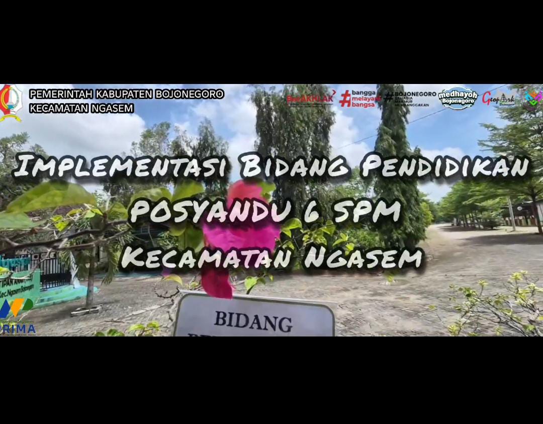Pelaksanaan Posyandu SPM Bidang Pendidikan di Kecamatan Ngasem