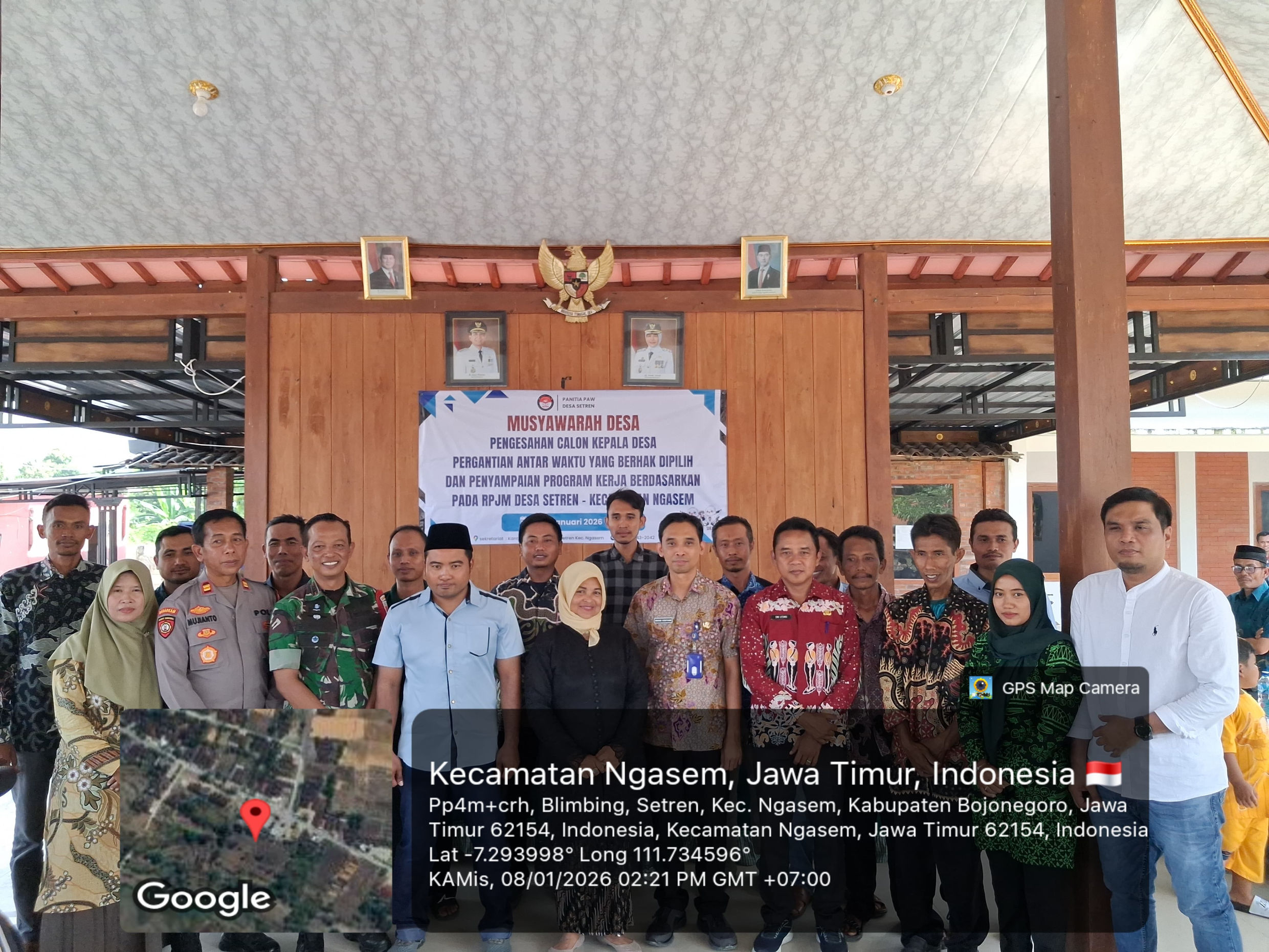 Pengesahan Calon Kepala Desa Pergantian Antar Waktu (PAW) Desa Setren