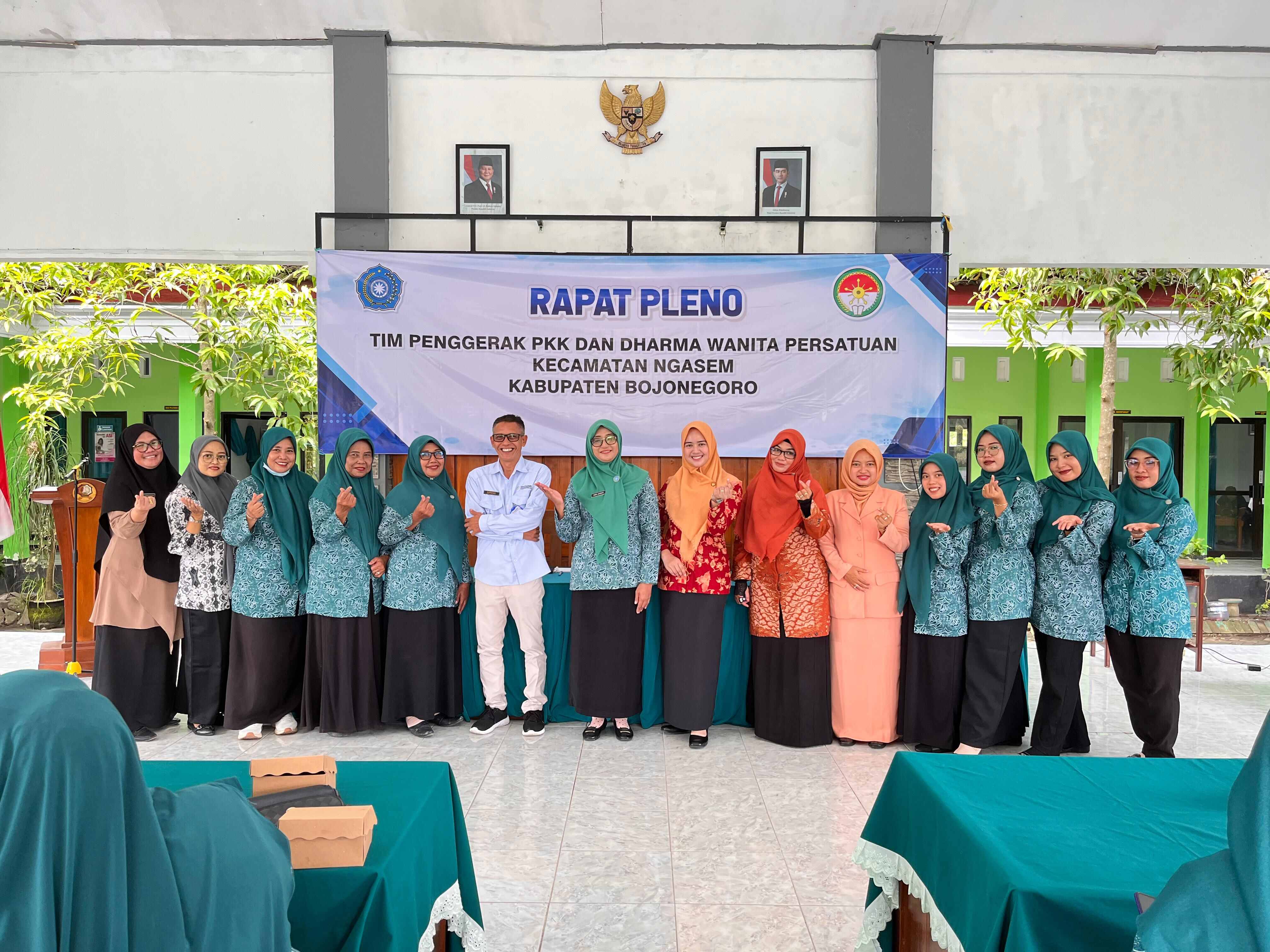 Rapat Pleno TP PKK Kecamatan Ngasem 20 Februari 2026