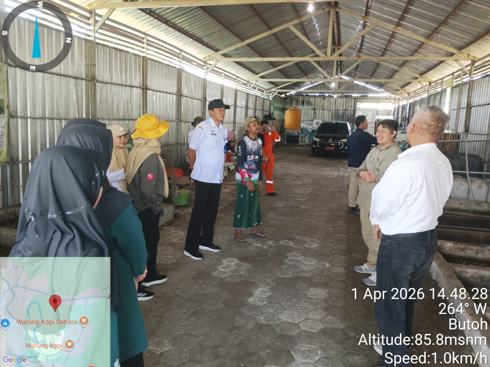 KUNJUNGAN TIM PENILAI ADIPURA KE KECAMATAN NGASEM