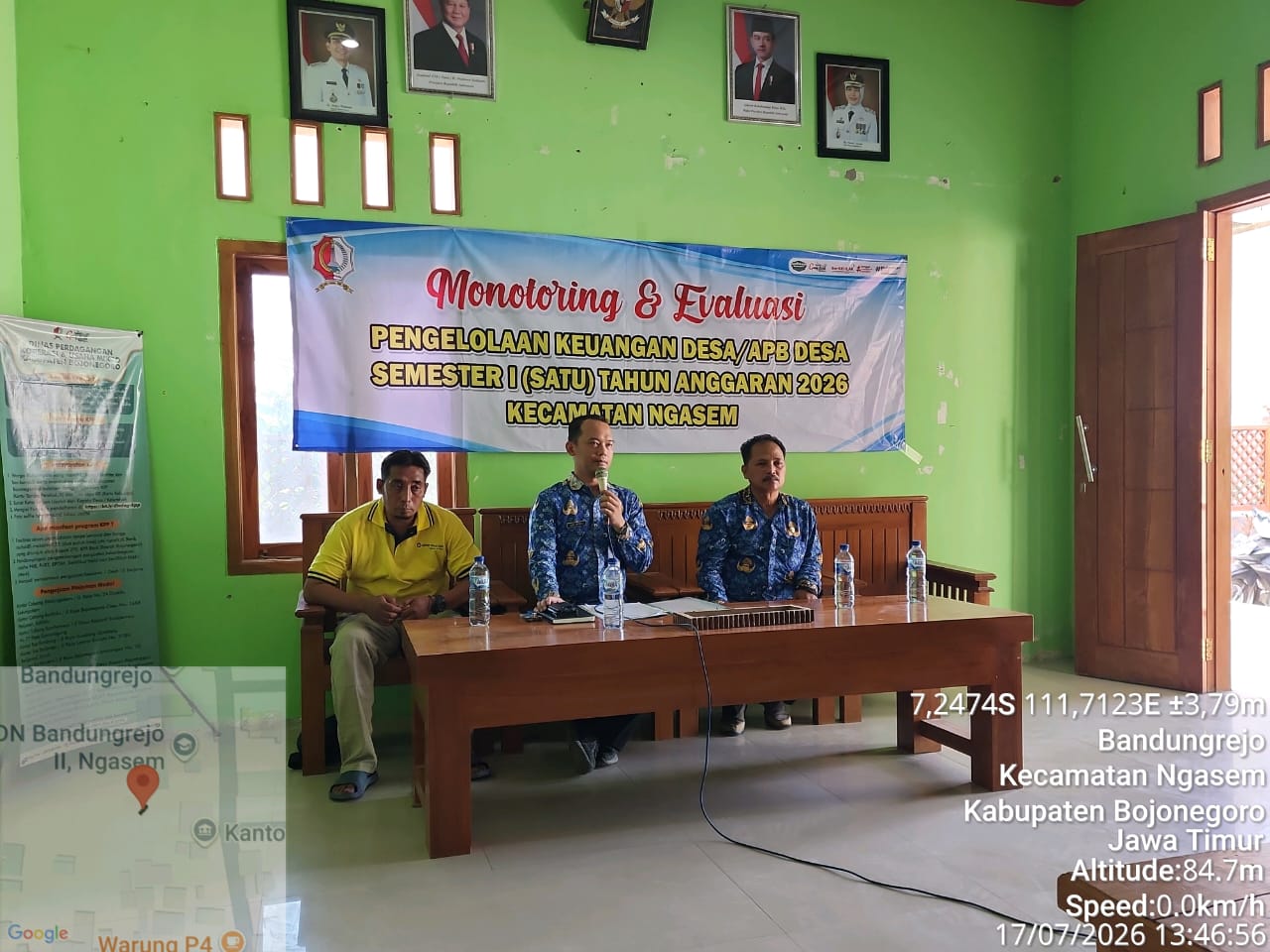 MONITORING DAN EVALUASI PENGELOLAAN KEUANGAN DESA BANDUNGREJO