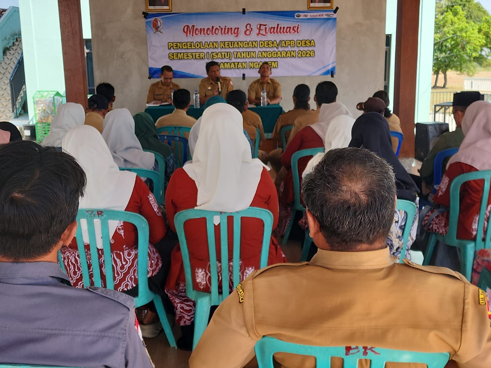 MONITORING DAN EVALUASI PENGELOLAAN KEUANGAN DESA BARENG SEMESTER 1 TAHUN 2026