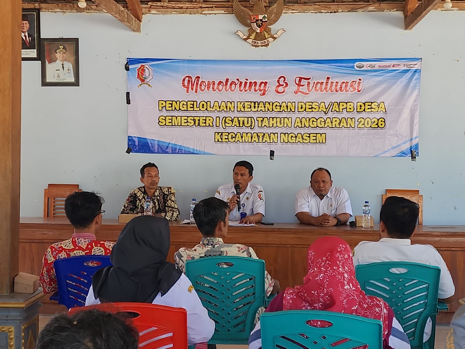 MONITORING DAN EVALUASI PENGELOLAAN KEUANGAN DESA BUTOH SEMESTER I TAHUN ANGGARAN 2026