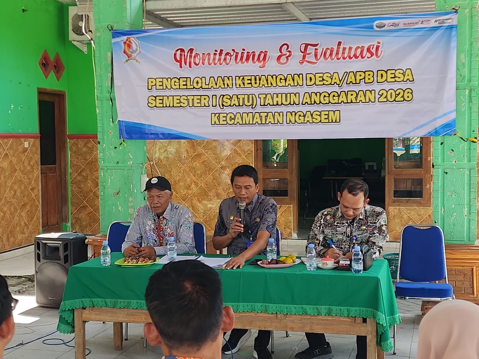 MONITORING DAN EVALUASI PENGELOLAAN KEUANGAN DESA NGASEM SEMESTER I TAHUN ANGGARAN 2026