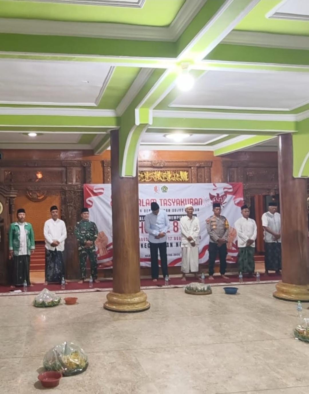 SUJUD SYUKUR DAN TASYAKURAN DALAM RANGKA MEMPERINGATI HUT KE 81 RI