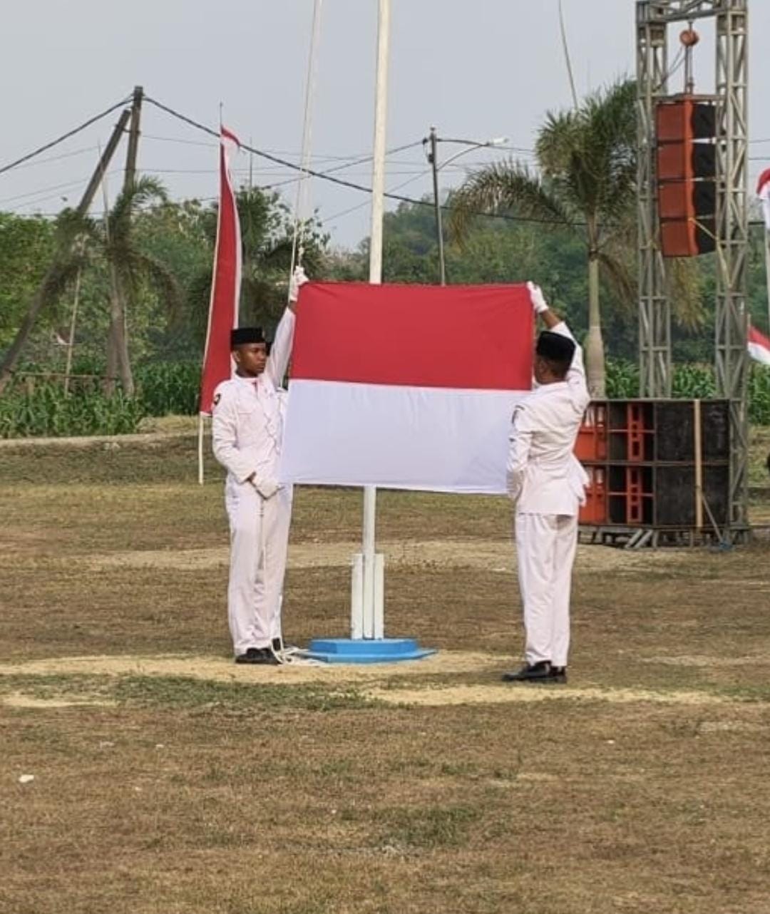 UPACARA PENURUNAN BENDERA MERAH PUTIH 17 AGUSTUS 2026