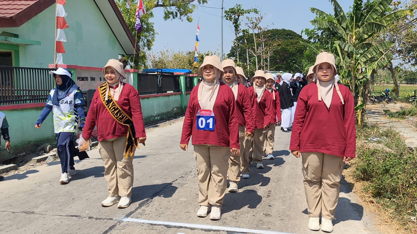 GERAK JALAN TINGKAT SMA/MA/SMK, DINAS/INSTANSI & UMUM KHUSUS WANITA