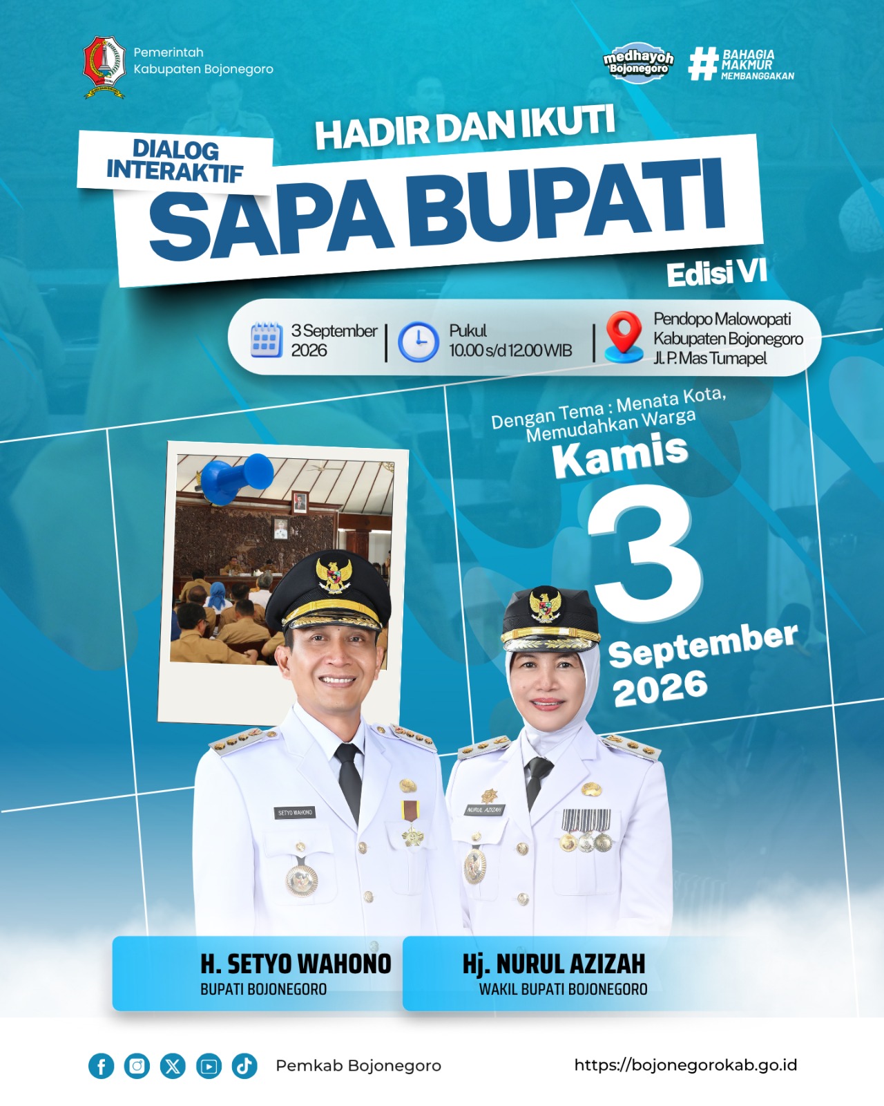 DIALOG INTERAKTIF SAPA BUPATI EDISI VI