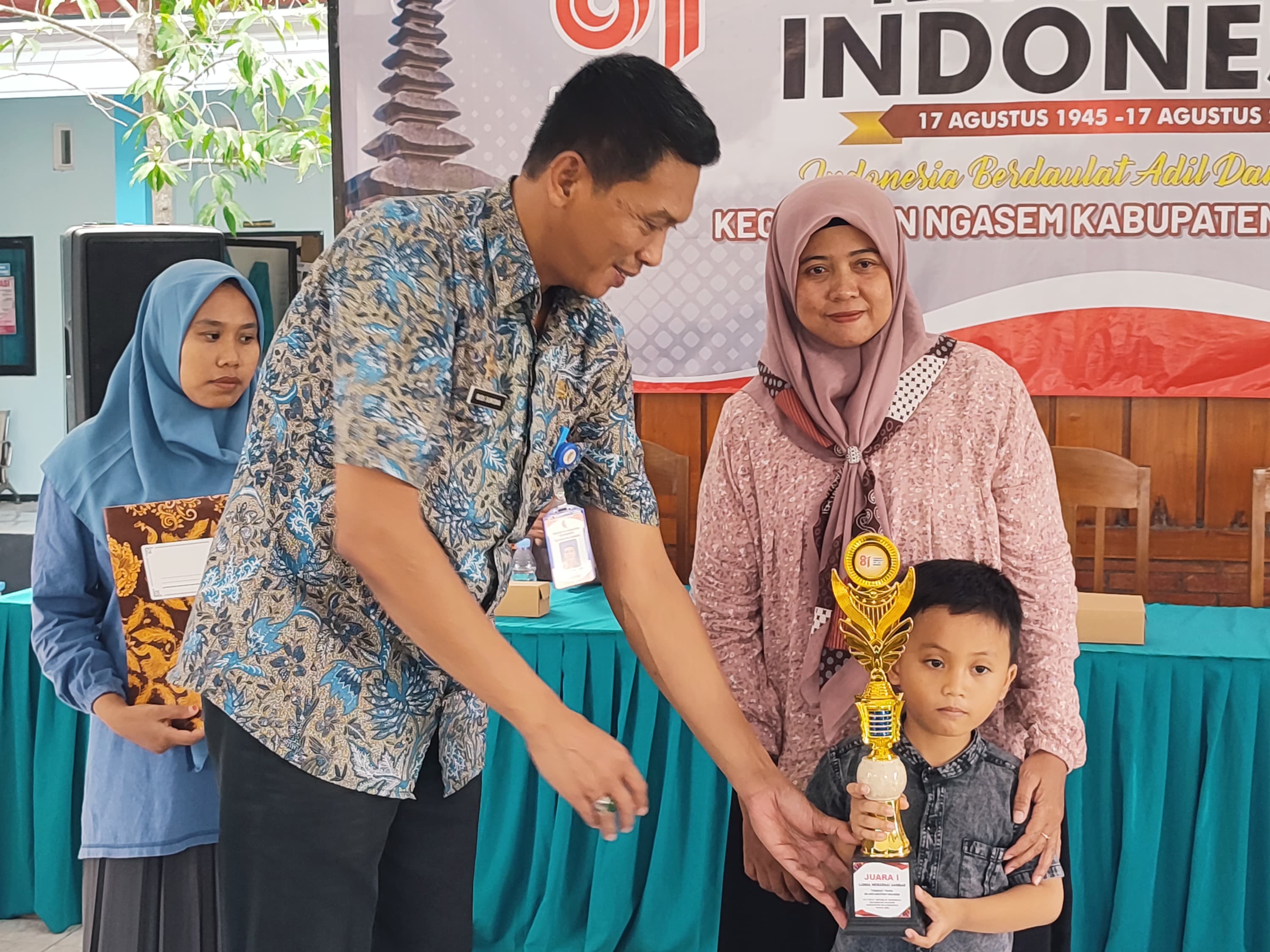 PEMBUBARAN PANITIA HUT RI KE-81 KECAMATAN NGASEM