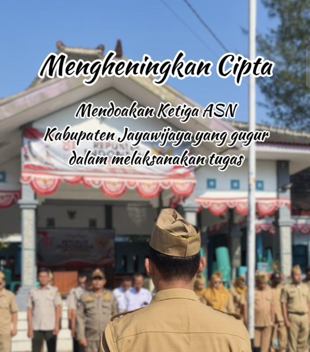 Turut Berduka Cita atas gugurnya Tiga ASN di Kabupaten Jayawijaya