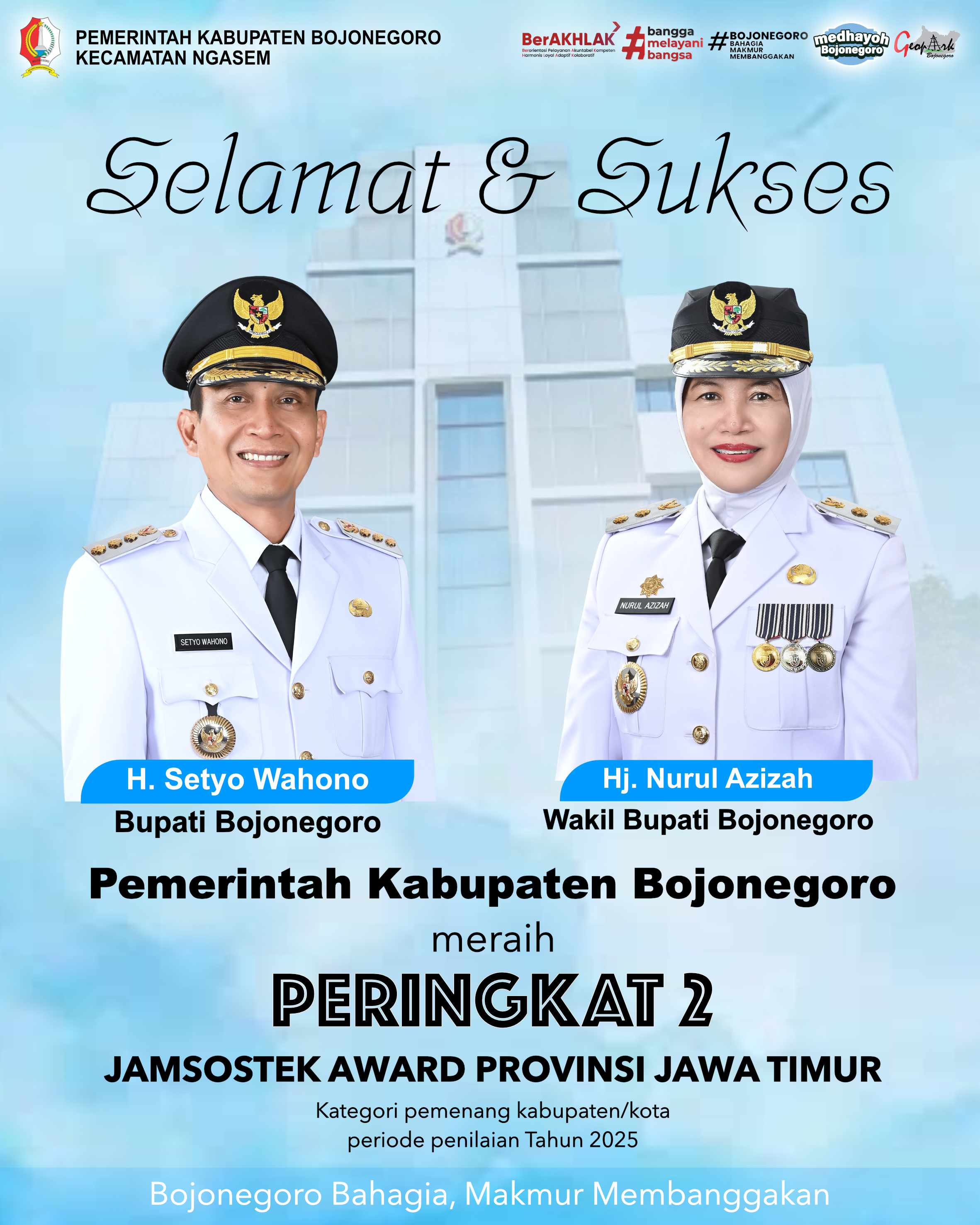 🎉 PRESTASI BANGGA UNTUK BOJONEGORO! 🎉