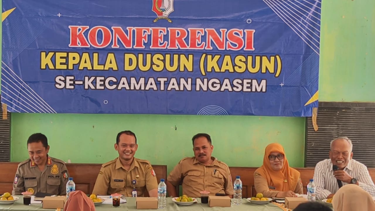 Konferensi Kepala Dusun se-Kecamatan Ngasem