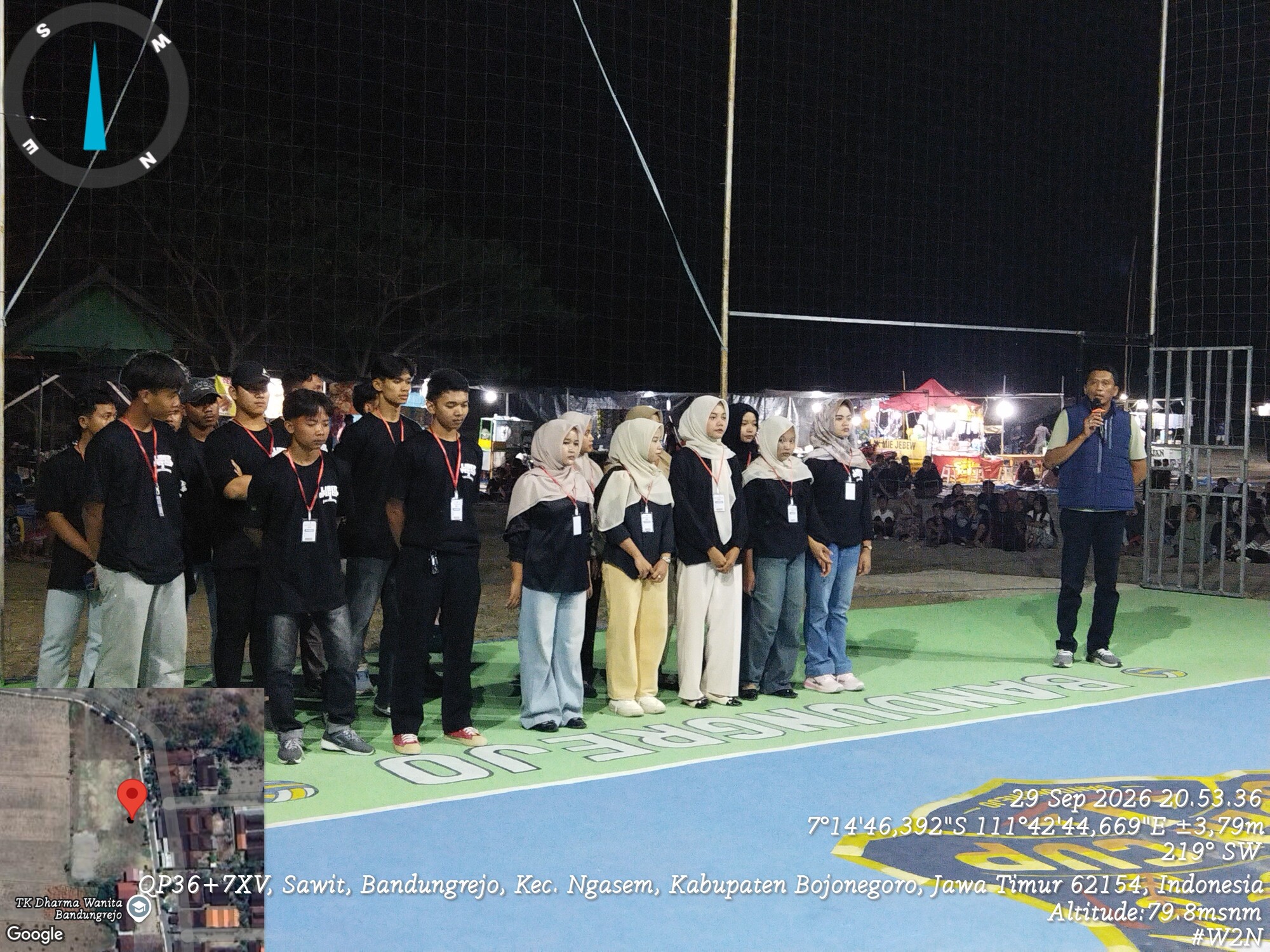 Pembukaan Turnamen Bola Voli "Leader Open Cup I"