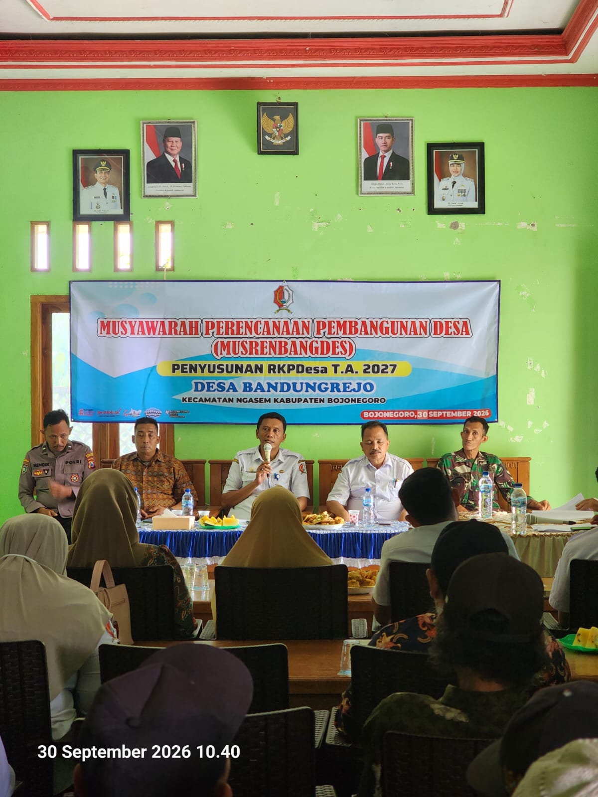 Musrenbangdes Penyusunan RKP Desa TA 2027 Desa Bandungrejo