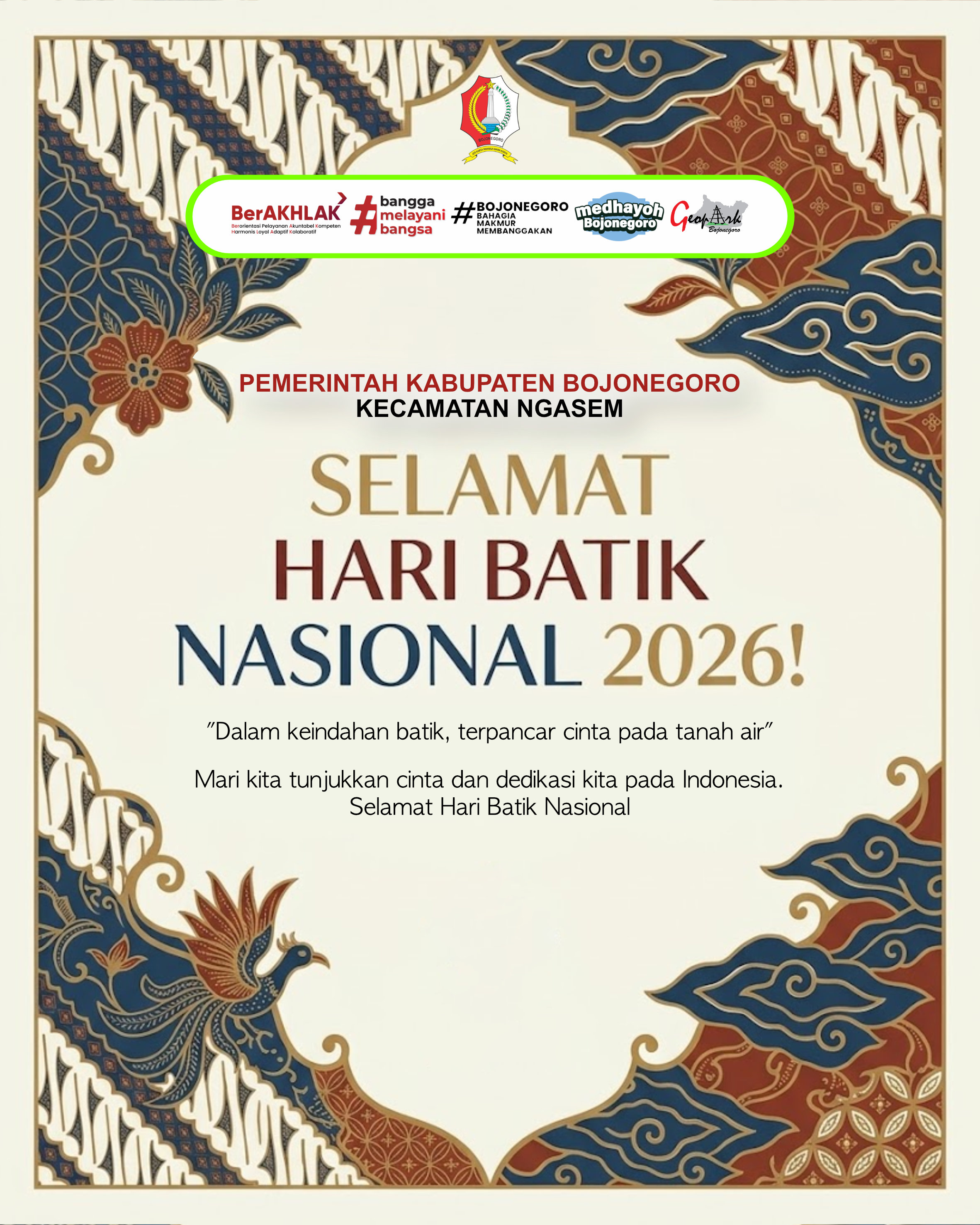Selamat Hari Batik Nasional 2026!