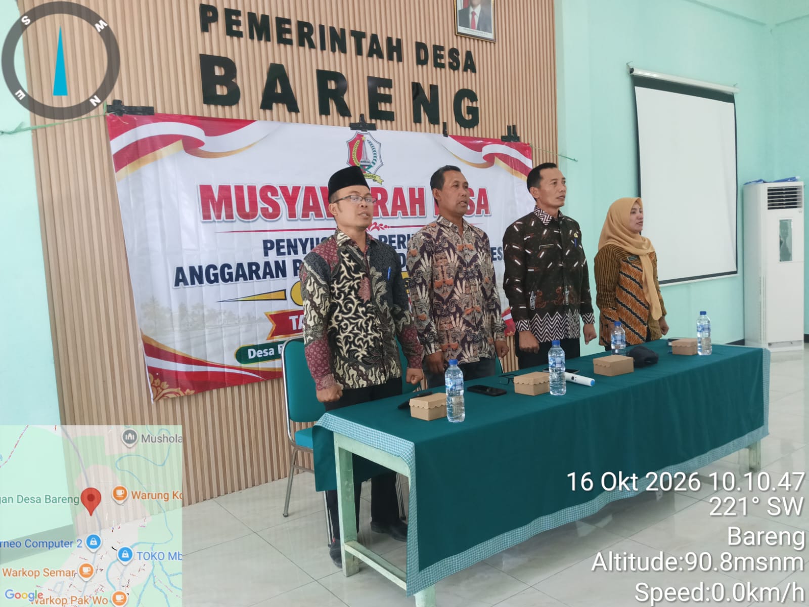 MUSDES PENYUSUNAN P-APB DESA TAHUN ANGGARAN 2026 DESA BARENG