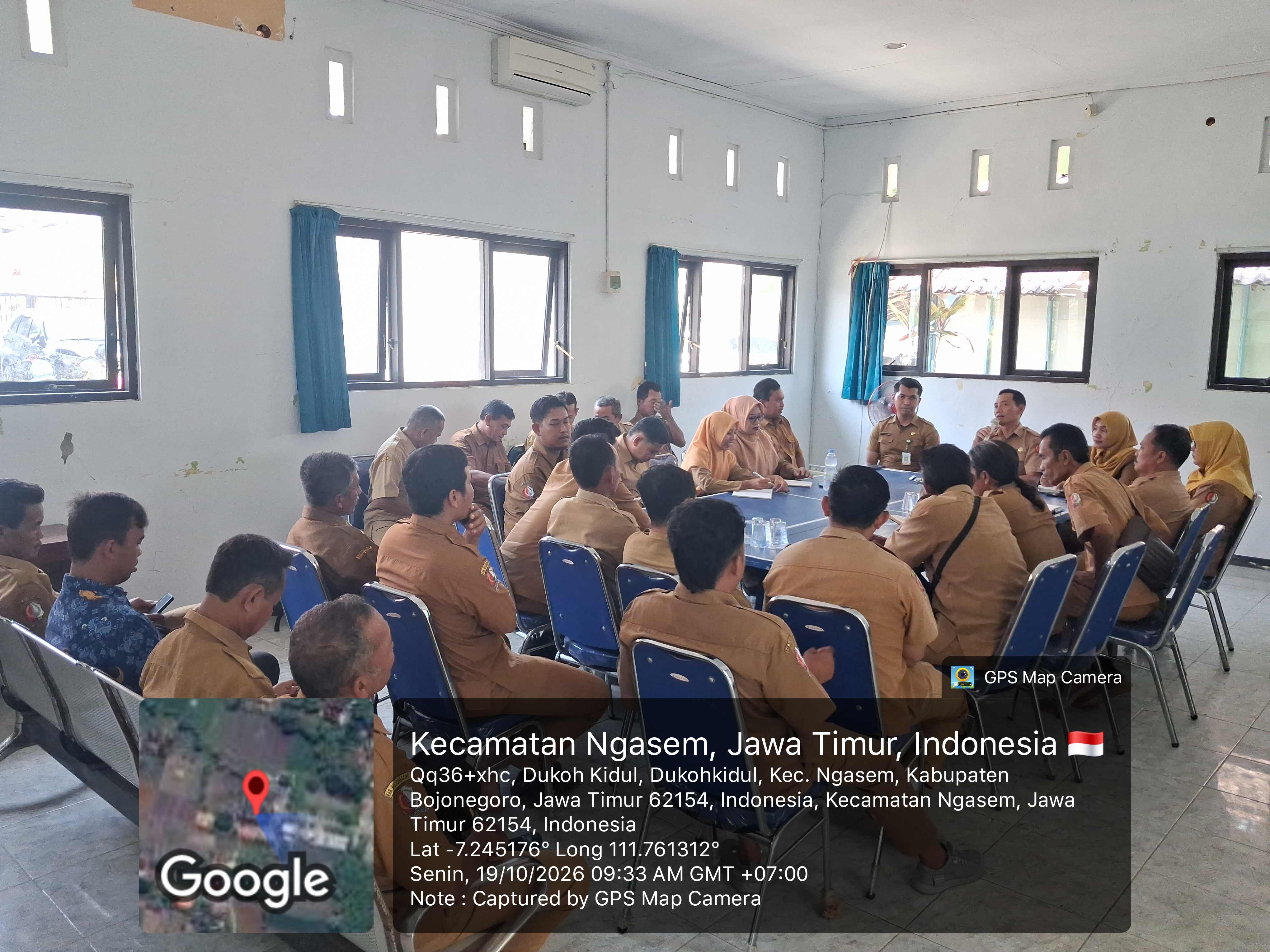 Konferensi Kaur Umum & TU, Perencanaan, Keuangan, serta Staf Desa se-Kecamatan Ngasem