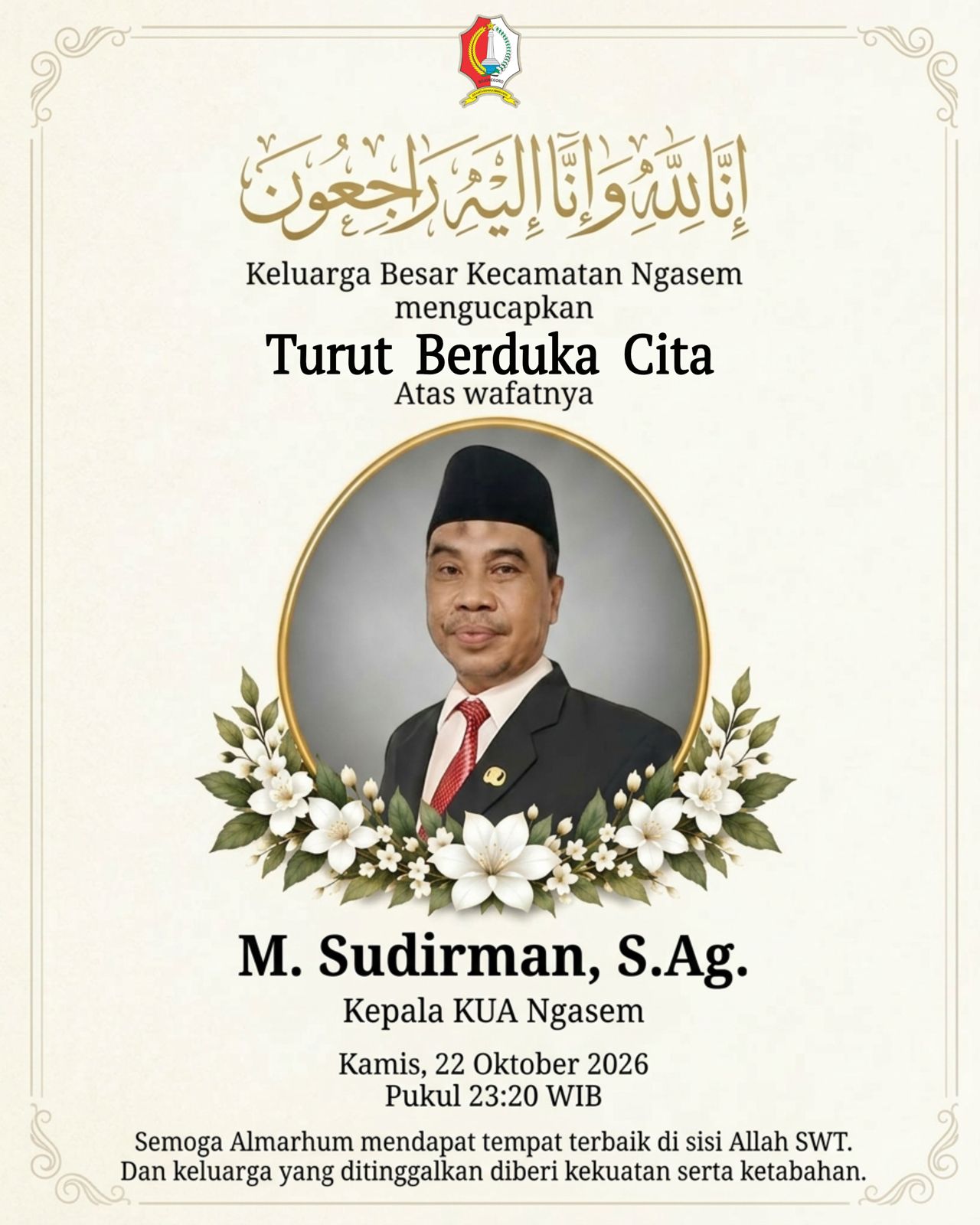 Turut Berduka Cita