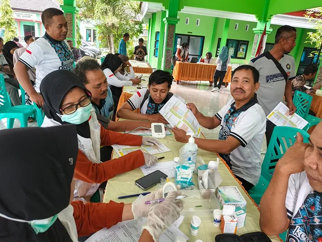 Cek Kesehatan Gratis ASN Lingkup Kecamatan Ngasem